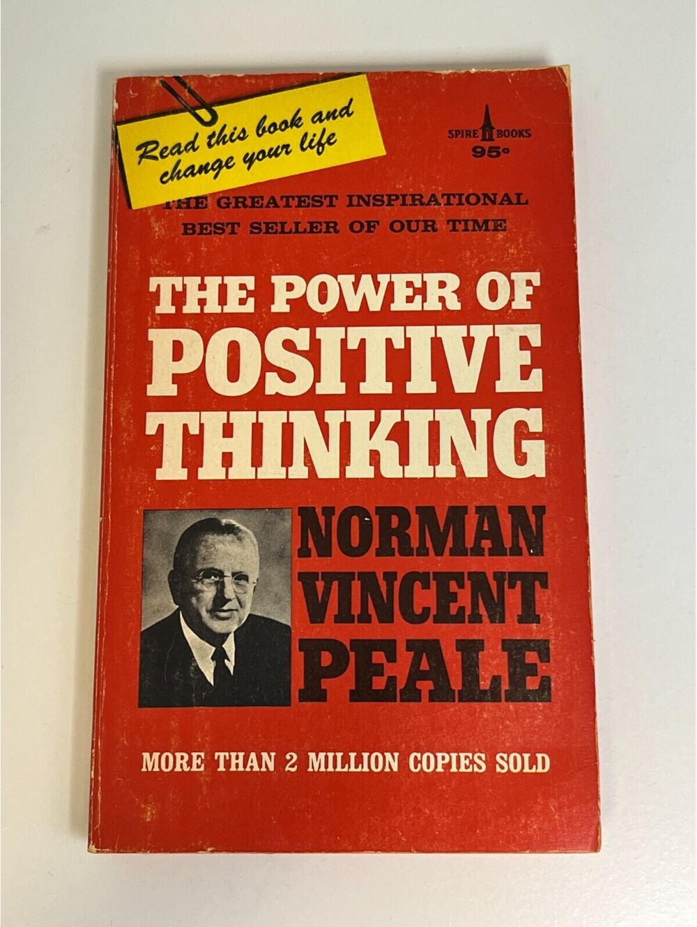 Vintage Power of Positive Thinking Norman Vincent Peale Spire Books Paperback